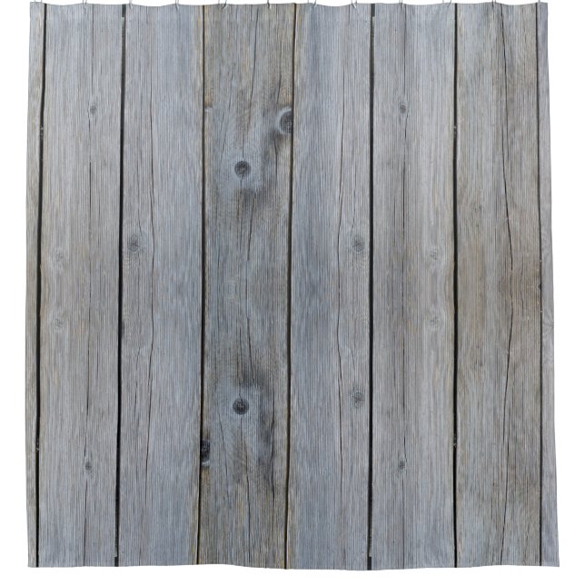 Rideaux De Douche Structure du grain de bois de texture (Devant)