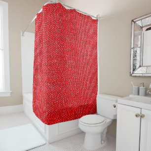 Rideaux De Douche Structure rouge de base