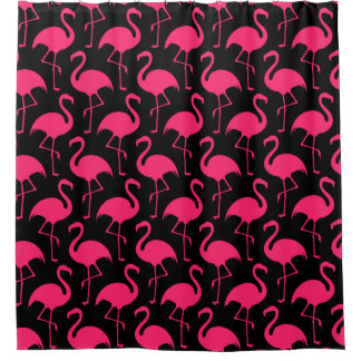 Rideaux De Douche Style Flamant Rose