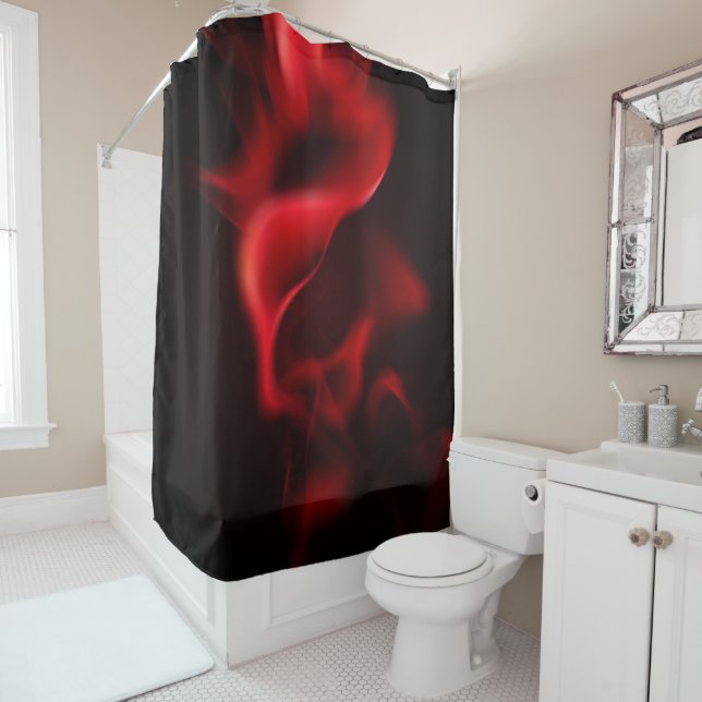 Rideaux De Douche Style moderne (En situation)