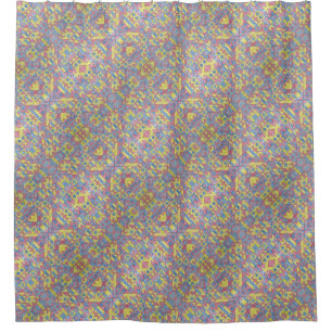 Rideaux De Douche Sudoku minimaliste unique moderne Bauhaus géométri