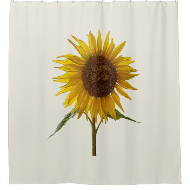 Rideaux De Douche Sunny Sunflower (Devant)