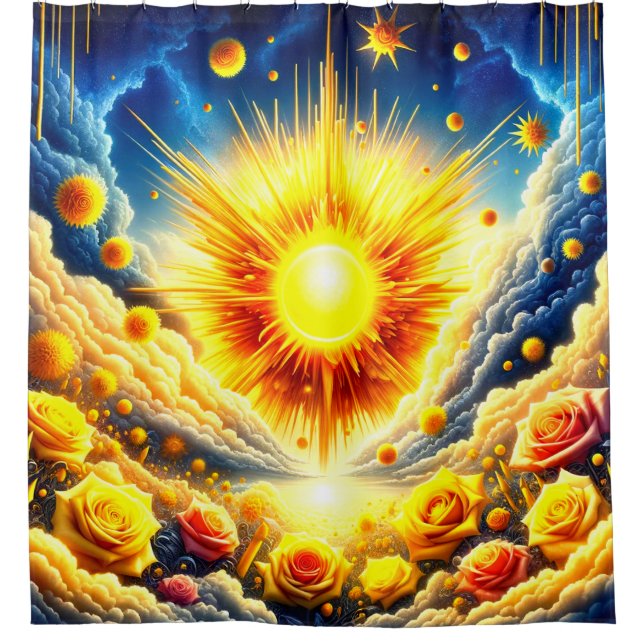 Rideaux De Douche Sunshine Art (Devant)