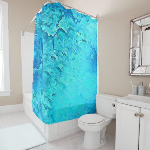 Rideaux De Douche Superbe aquarelle Tropical Ocean Theme Design