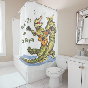 Rideaux De Douche Sur le bayou du DA