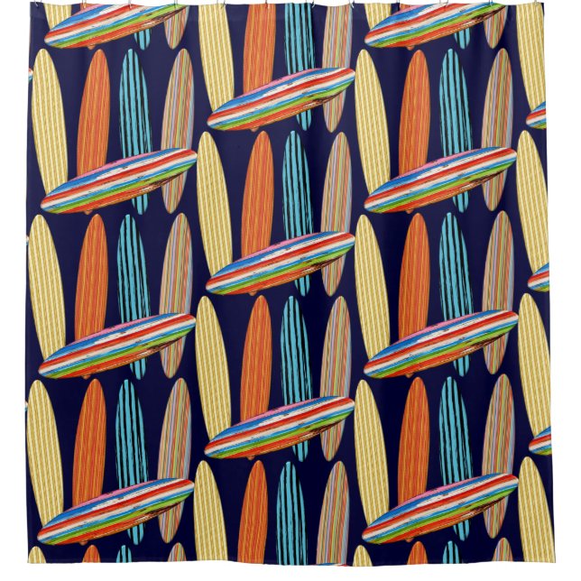 Rideaux De Douche Surf (Devant)