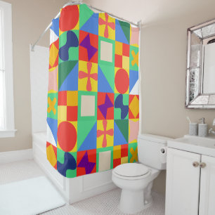 Rideaux De Douche Surface composée