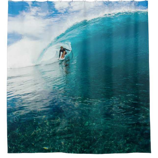 Rideaux De Douche Surfeur (Devant)