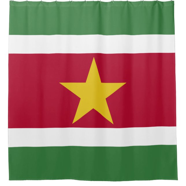 Rideaux De Douche Suriname Flag (Devant)