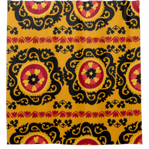 Rideaux De Douche Suzanne de tapis asiatique : Broderie traditionnel