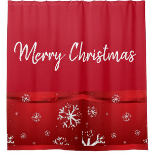 RIDEAUX DE DOUCHE SUZANNE ELIZABETH CHRISTMAS COLLECTION -