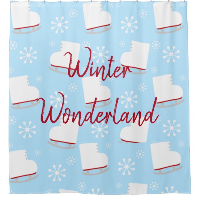 RIDEAUX DE DOUCHE SUZANNE ELIZABETH CHRISTMAS COLLECTION DOUCHE COUR (Devant)