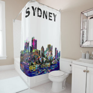 Rideaux De Douche Sydney, Australie : graffiti