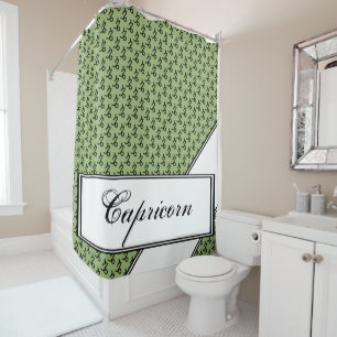 Rideaux De Douche SYMBOLE Zodiaque Capricorne Standard par K Yoncich