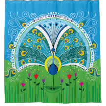 Symétrie de paon enchanteur