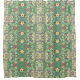Rideaux De Douche Symétrie Fleur sauvage de La Boca