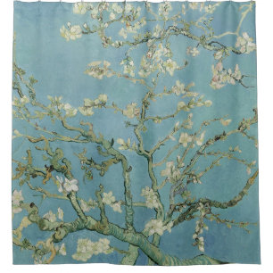 Rideaux De Douche Tableau des fleurs d'amandes de Van Gogh