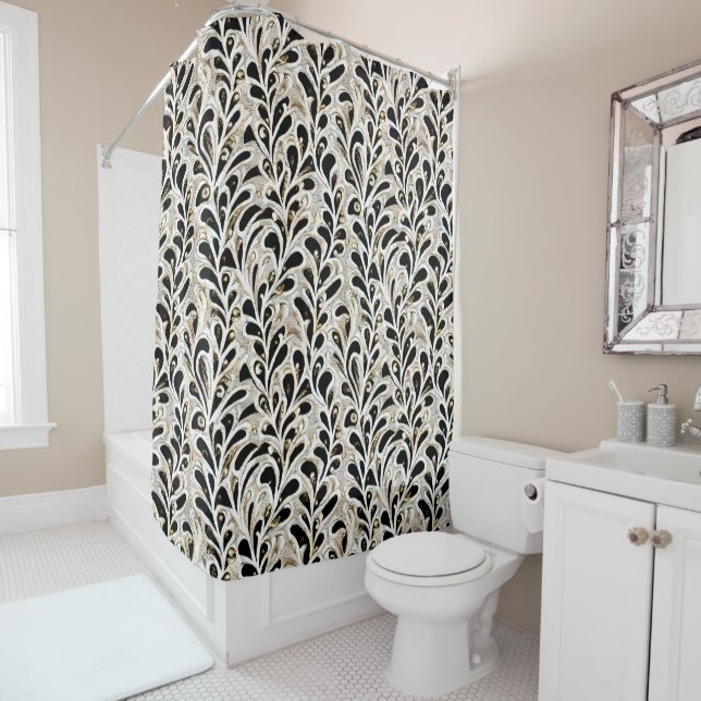 Rideaux De Douche Tapis de porte (En situation)