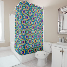 Rideaux De Douche Tapisserie Fleurie Aurore