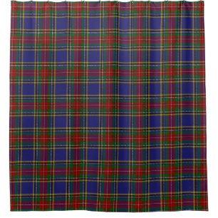 Rideaux De Douche Tartan écossais d'héritage de Macbeth de clan
