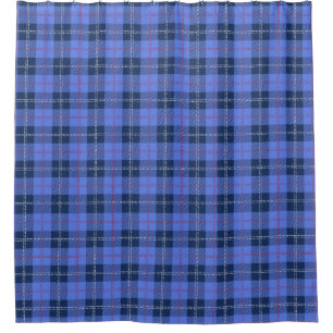 Rideaux De Douche Tartan plat traditionnel du clan Davidson
