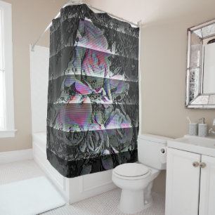 Rideaux De Douche Techno Bouquet
