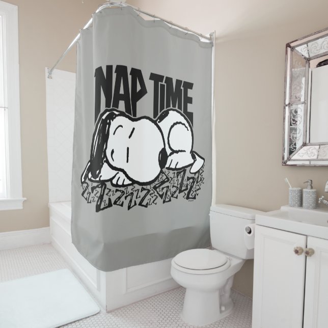 Rideaux De Douche Tee - shirt | Snoopy Nap Time (En situation)