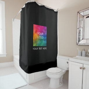Rideaux De Douche Téléchargez votre logo d'entreprise Ajouter un nom