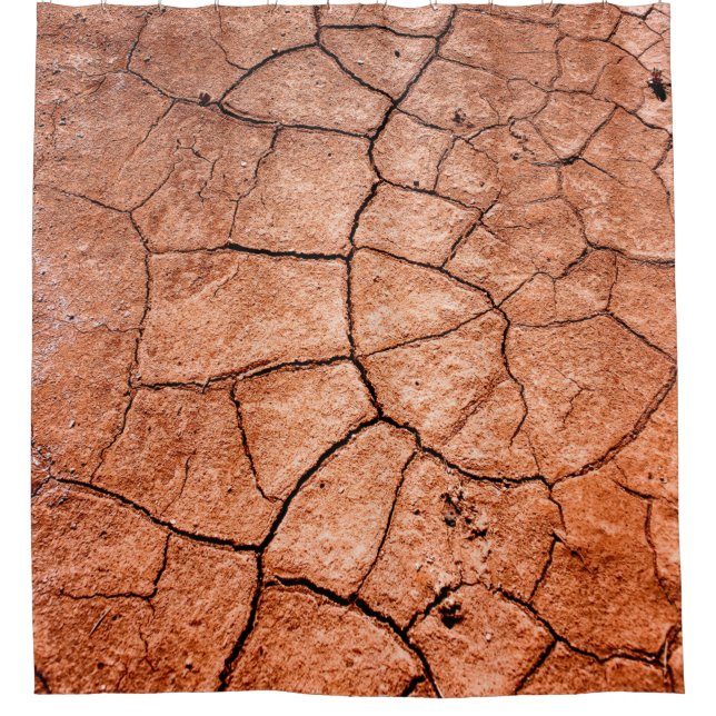 Rideaux De Douche Terres séchées (Devant)