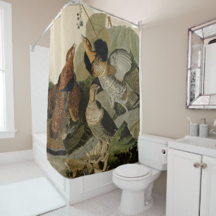 Rideaux De Douche Tétras - Audubon's Birds of America Sh
