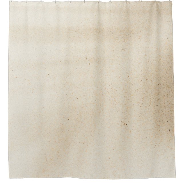 Rideaux De Douche textile blanc avec ombre noire (Devant)