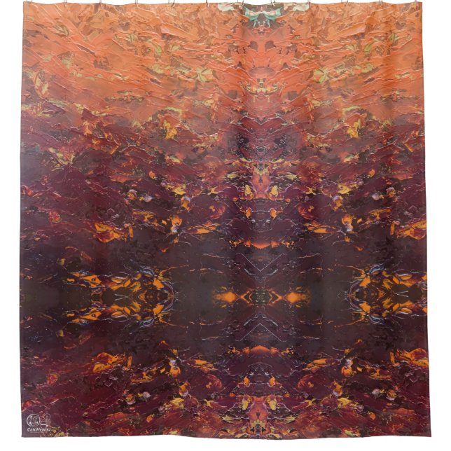 Rideaux De Douche Textura #3 de la obra La puesta del sol (Devant)