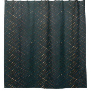 Rideaux De Douche Texture bleu foncé et lilas.