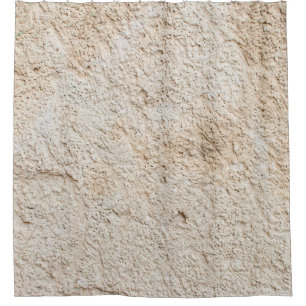 Rideaux De Douche Texture claire de vieux mur antique, couche de con