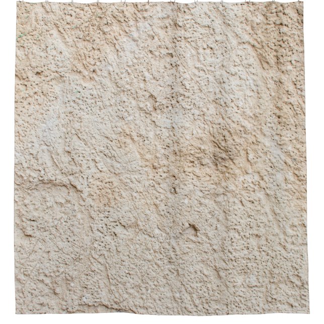 Rideaux De Douche Texture claire de vieux mur antique, couche de con (Devant)