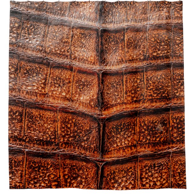 Rideaux De Douche Texture de la peau de serpent sans transparence. M (Devant)