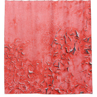 Rideaux De Douche Texture de la vintage rouille peinte fond de mur e