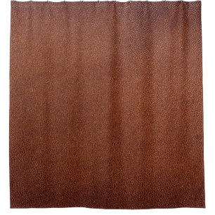 Rideaux De Douche texture en cuir Brown