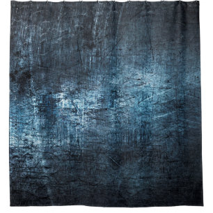 Rideaux De Douche Texture métal gris bleu arrière - plan