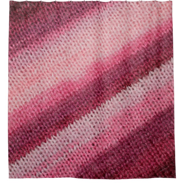 Rideaux De Douche texture of the knitted fabric with an abstract pat (Devant)