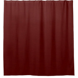 Rideaux De Douche Texturé rouge foncé, brun rouge.