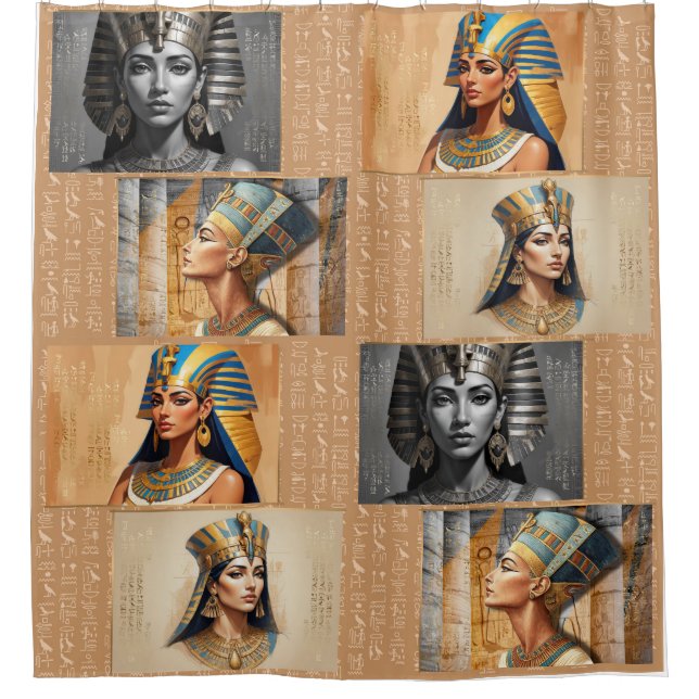 Rideaux De Douche The Legacy of Egyptian Queens – Ancient (Devant)