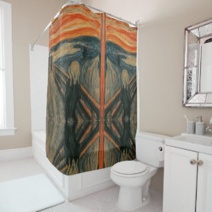 Rideaux De Douche The Scream - Edvard Munch