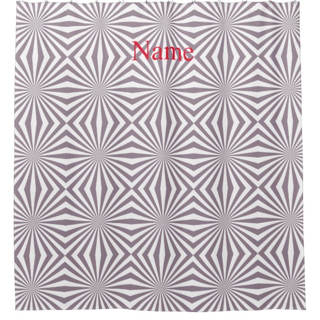 Rideaux De Douche Thunder_Cove de Starburst Abstrait (Devant)