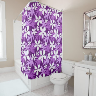 RIDEAUX DE DOUCHE TIARE (PURPLE)