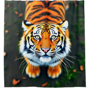 Rideaux De Douche Tigre