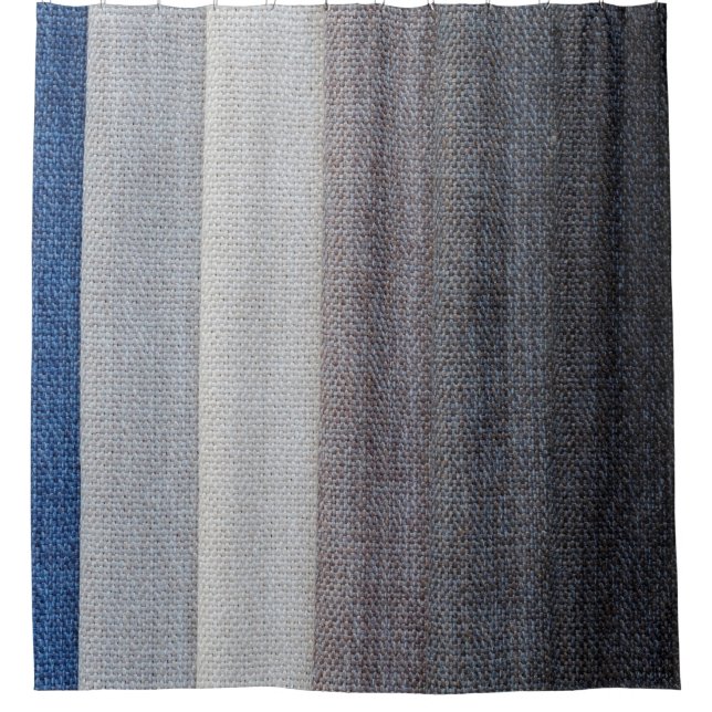 Rideaux De Douche Tissu tissu coton textile (Devant)