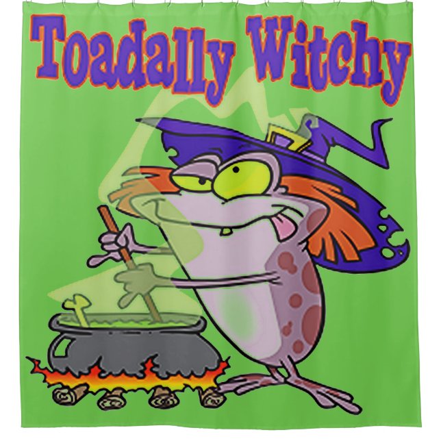 Rideaux De Douche Toadally Witchy (Devant)