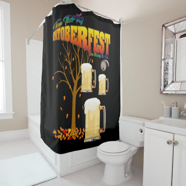Rideaux De Douche Touchez cette clé II - Oktoberfest (En situation)