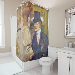 Rideaux De Douche Toulouse-Lautrec - L'Anglais à la Rouge